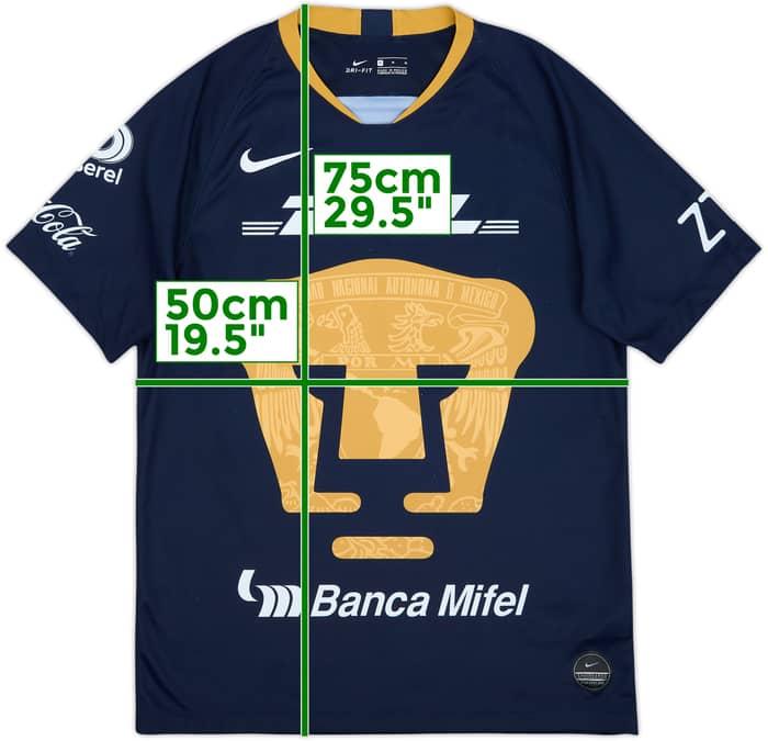 2019-20 UNAM Pumas Away Shirt - 10/10 - (M)