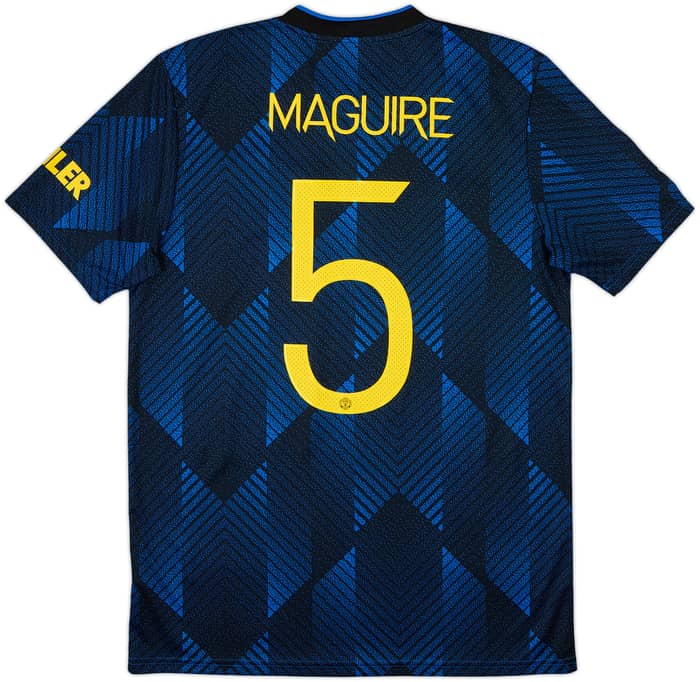 2021-22 Manchester United Third Shirt Maguire #5 - 10/10 - (M)