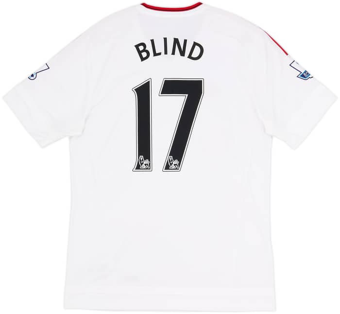 2015-16 Manchester United Away Shirt Blind #17 - 6/10 - (M)