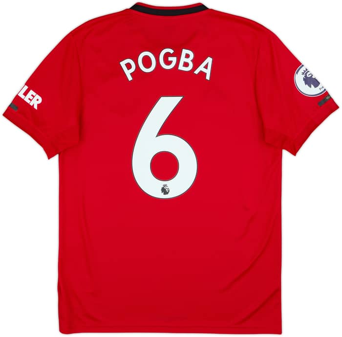 2019-20 Manchester United Home Shirt Pogba #6 - 10/10 - (M)