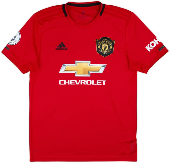 2019-20 Manchester United Home Shirt Pogba #6 - 10/10 - (M)