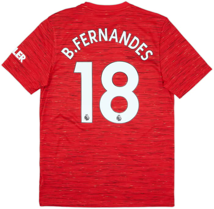 2020-21 Manchester United Home Shirt B.Fernandes #18 (M)