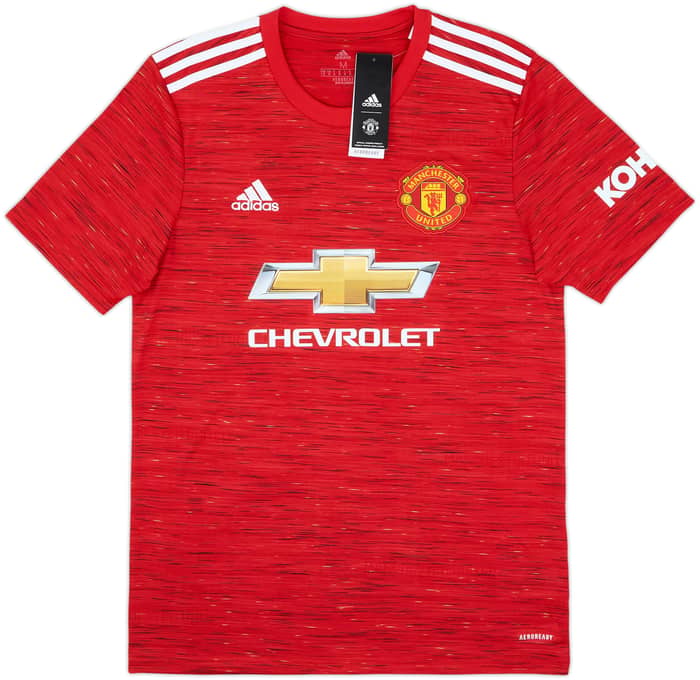 2020-21 Manchester United Home Shirt B.Fernandes #18 (M)