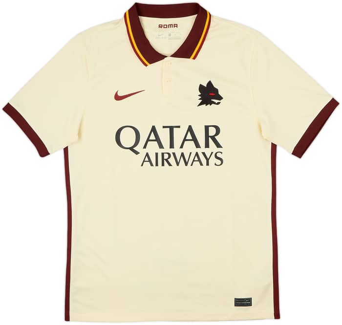 2020-21 Roma Away Shirt - 10/10 - (M)