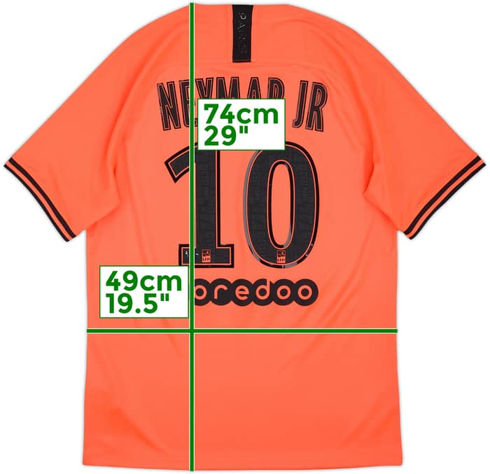 2019-20 Paris Saint-Germain Camiseta Visitante Neymar Jr #10 - 10/10 - (M)