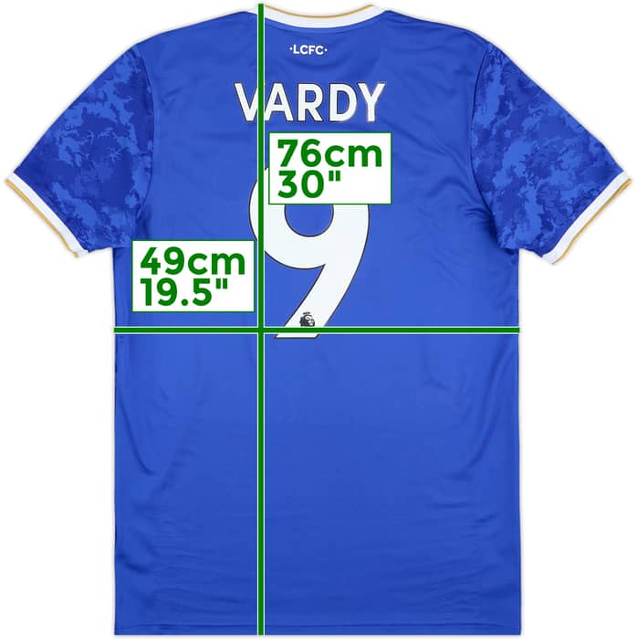 2021-22 Leicester Home Shirt Vardy #9 - 10/10 - (M)