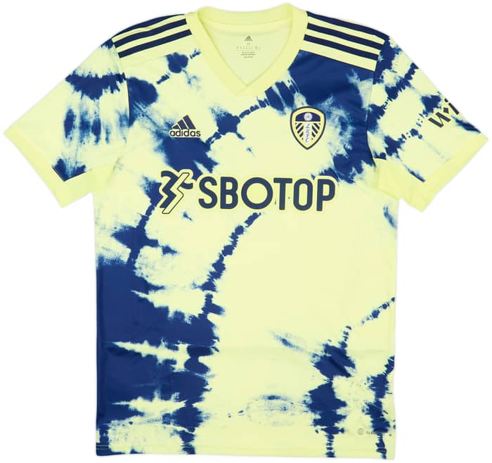 2022-23 Leeds Away Shirt Aaronson #7 - 9/10 - (M)