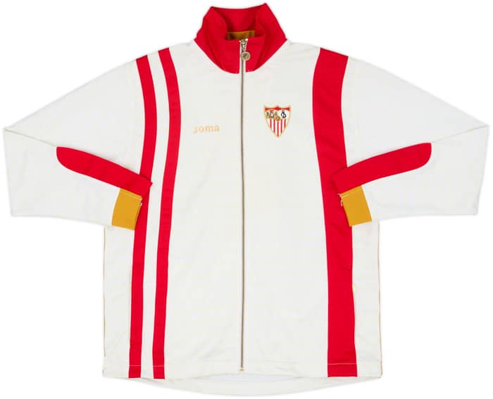 2008-09 Sevilla Joma Track Jacket - 8/10 - (Y)