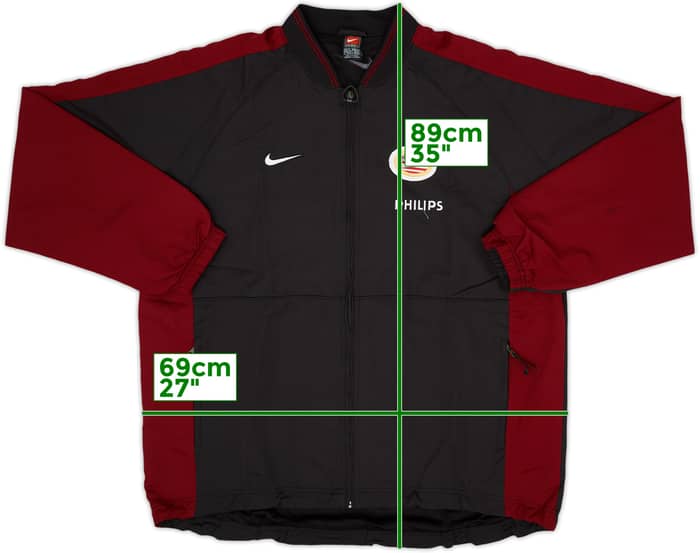 1999-00 PSV Chamarra de chándal versión jugador Nike - 7/10 - (XL)