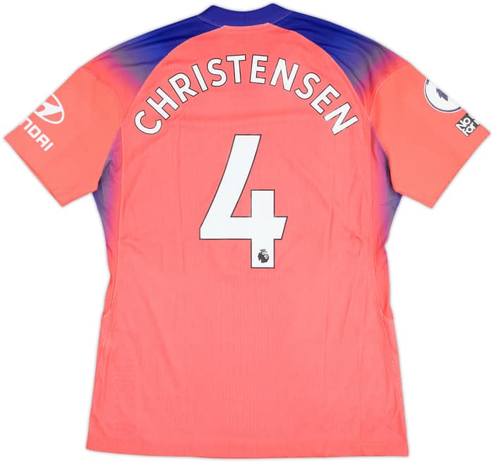 2020-21 Chelsea Player Issue Third Shirt Christensen #4 - 9/10 - (L)