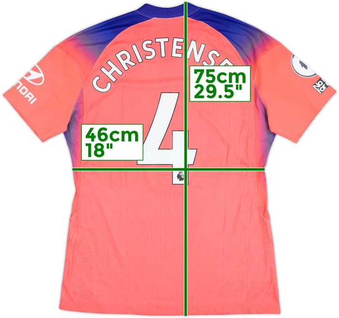 2020-21 Chelsea Player Issue Third Shirt Christensen #4 - 9/10 - (L)