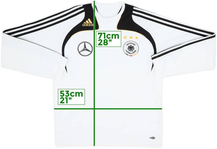 2008-09 Germany adidas Sweat Top - 8/10 - (L)