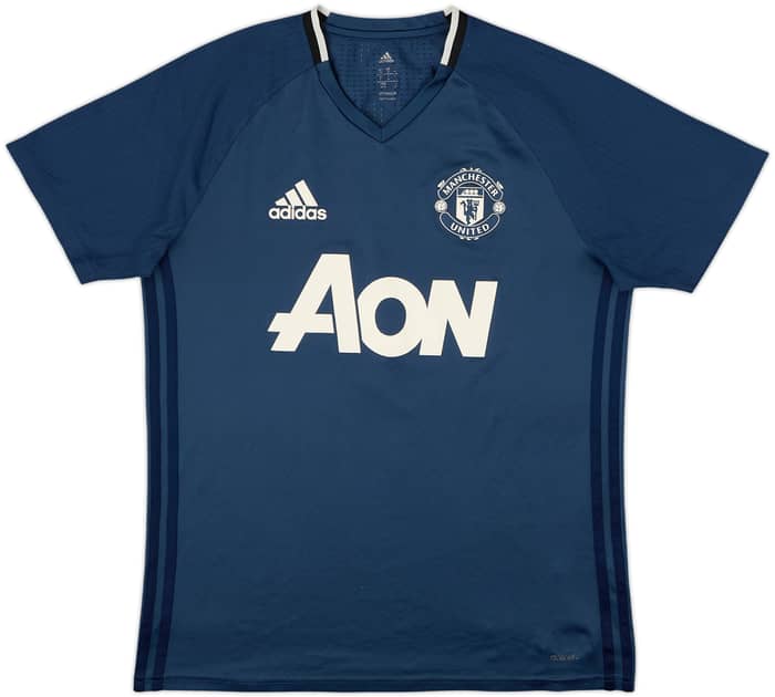 2016-17 Manchester United adizero Training Shirt - 8/10 - (M)