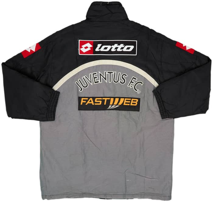 2000-01 Juventus Lotto Abrigo de banquillo acolchado - 7/10 - (XL)