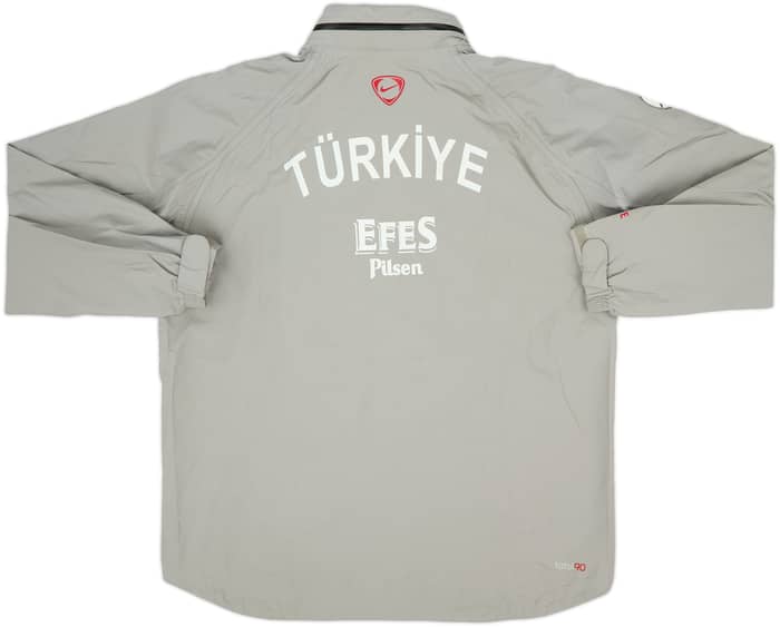 Chaqueta impermeable con capucha Nike versión jugador de Turquía 2004-06 - 8/10 - (L)