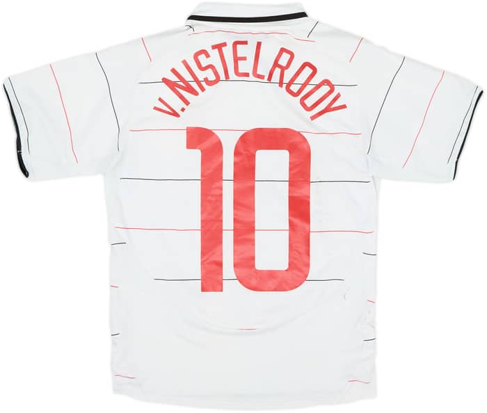 Camiseta de la tercera equipación del Manchester United 2003-05 v. Nistelrooy #10 - 6/10 - (Niños L)