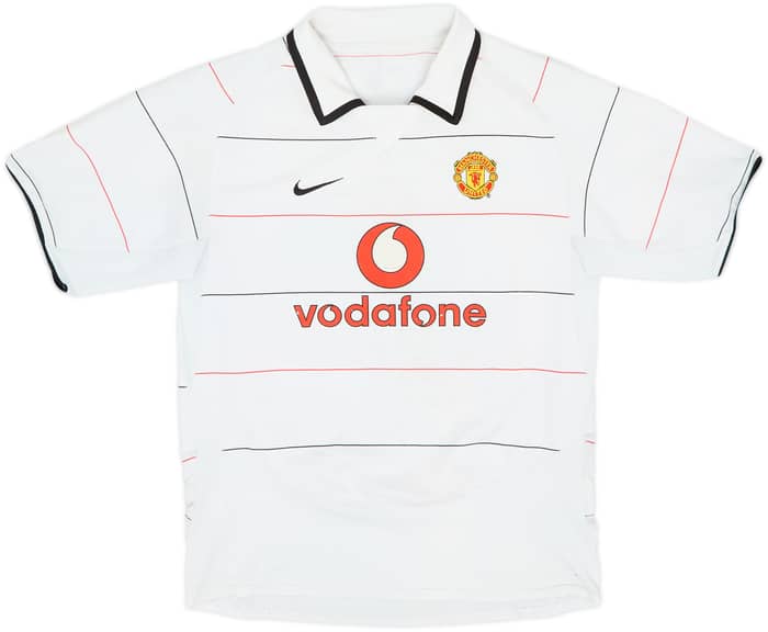 Camiseta de la tercera equipación del Manchester United 2003-05 v. Nistelrooy #10 - 6/10 - (Niños L)