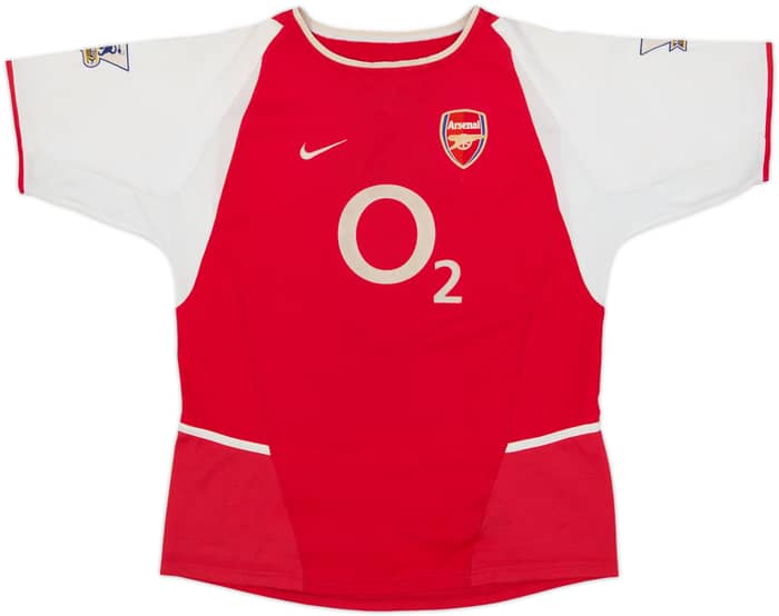 2002-04 Arsenal Home Shirt Henry #14 - 6/10 - (L.Boys)