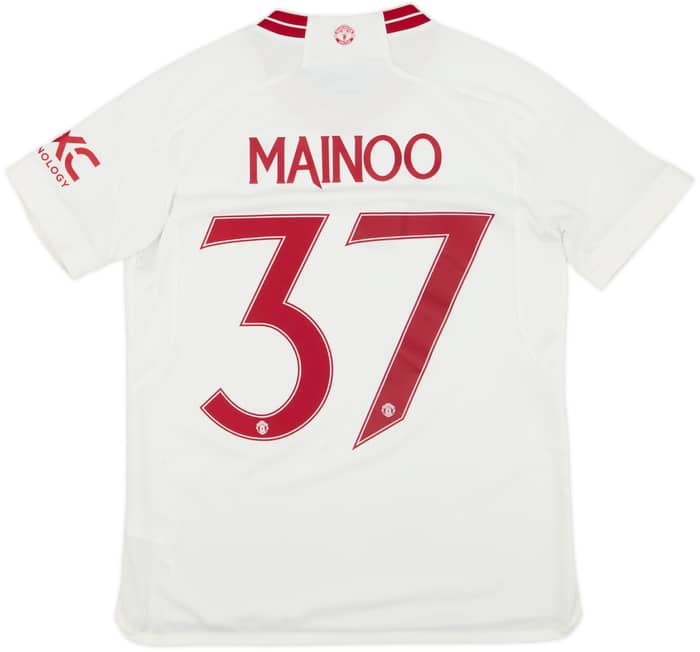 2023-24 Manchester United Third Shirt Mainoo #37 - 6/10 - (Women's M)