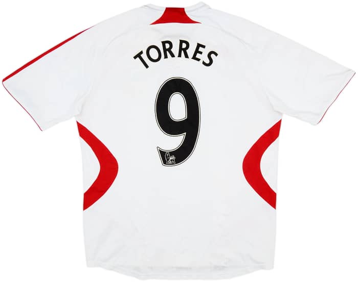 2007-08 Liverpool Away Shirt Torres #9 - 5/10 - (L)