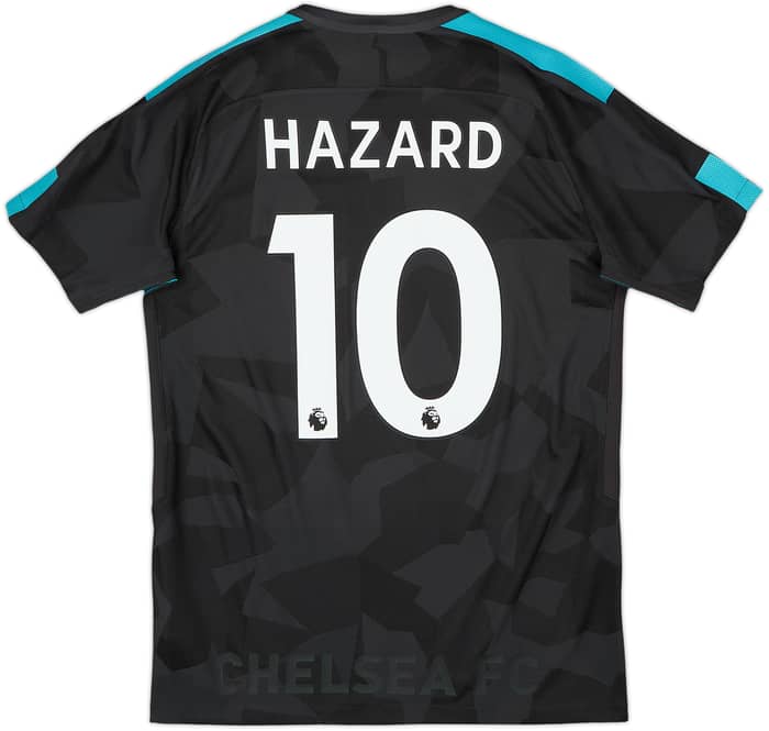 2017-18 Chelsea Authentic Third Shirt Hazard #10 - 10/10 - (M)