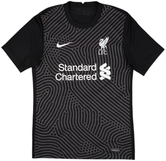Camiseta de portero S/S del Liverpool 2020-21 A.Becker #1 - 8/10 - (S)
