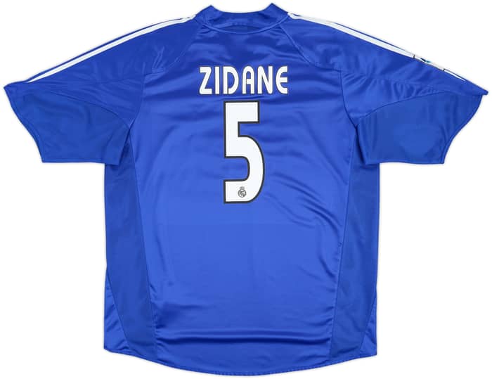 2004-05 Real Madrid Third Shirt Zidane #5 - 8/10 - (XL)