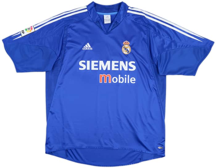 2004-05 Real Madrid Third Shirt Zidane #5 - 8/10 - (XL)