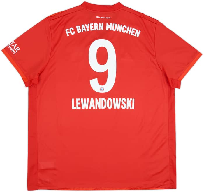 2019-20 Bayern Munich Home Shirt Lewandowski #9 - 10/10 - (XXL)