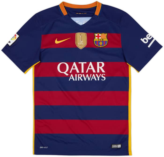 2015-16 Barcelona Camiseta Local Messi #10 - 9/10 - (S)