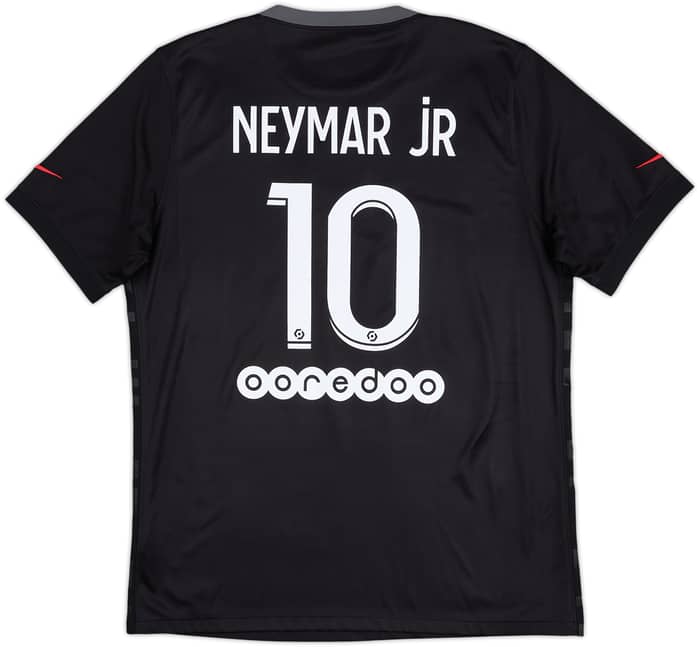 2021-22 Paris Saint-Germain Third Shirt Neymar Jr #10 - 10/10 - (L)