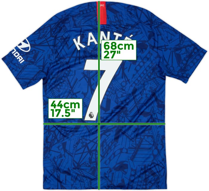 2019-20 Chelsea Home Shirt Kante #7 - 7/10 - (S)