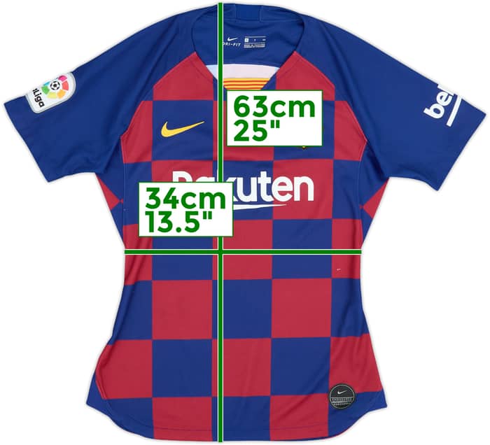 2019-20 Barcelona Home Shirt - 7/10 - (Women's S)