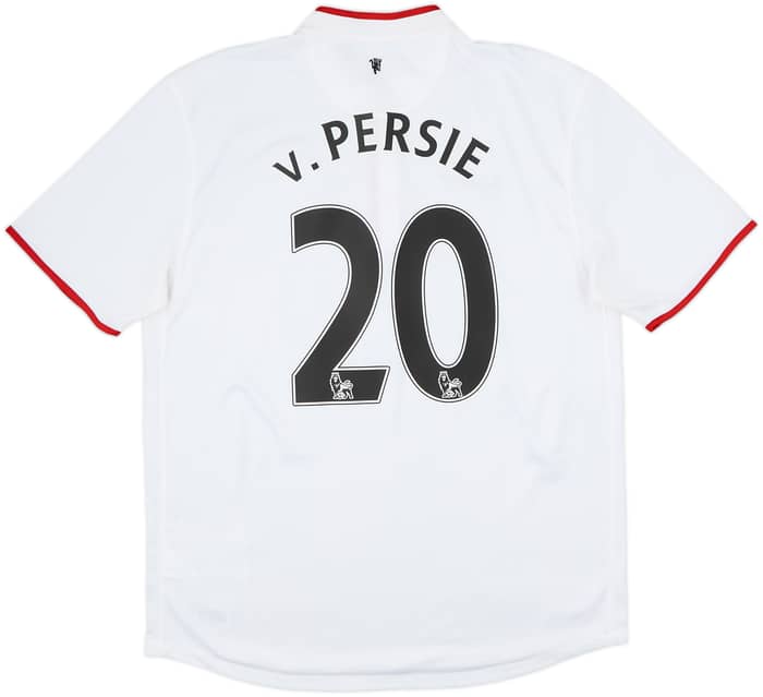 2012-14 Manchester United Camiseta Visitante v.Persie #20 - 8/10 - (L)