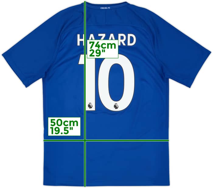 2017-18 Chelsea Camiseta Local Hazard #10 - 8/10 - (L)