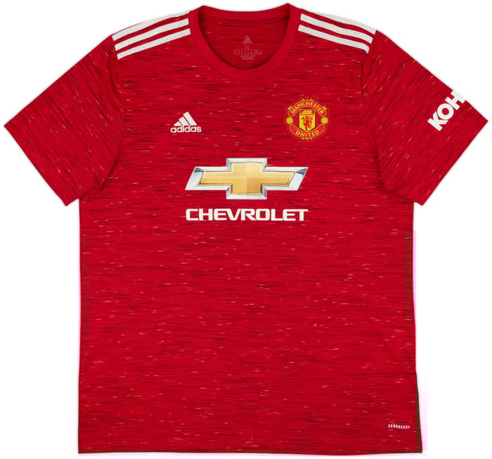 2020-21 Manchester United Home Shirt Pogba #6 - 6/10 - (XL)