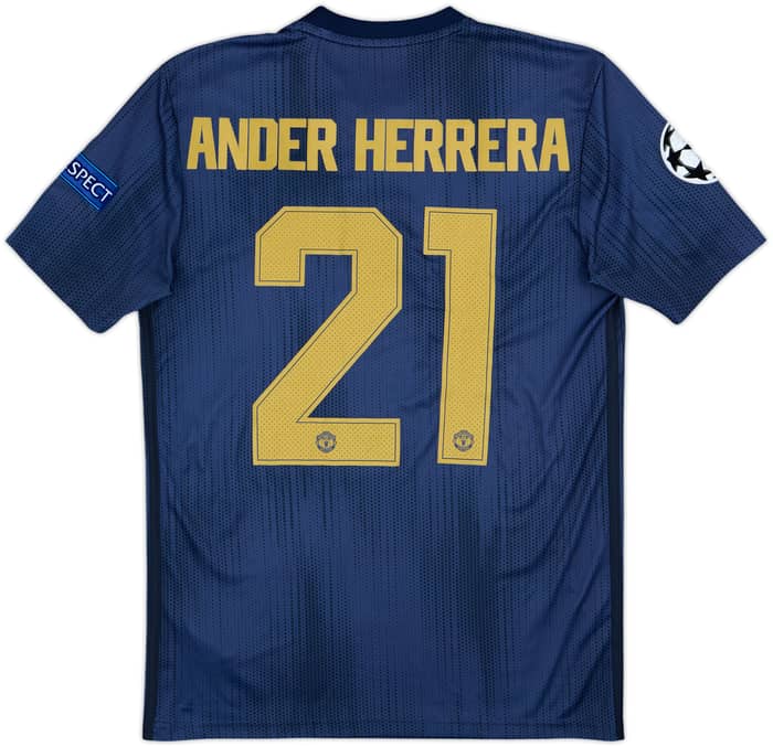 2018-19 Manchester United Third Shirt Ander Herrera #21 - 10/10 - (S)