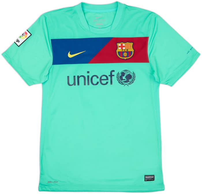 2010-11 Barcelona Away Shirt David Villa #7 - 10/10 - (S)