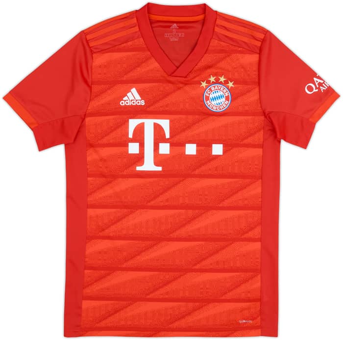 2019-20 Bayern Munich Home Shirt Lewandowski #9 - 9/10 - (S)