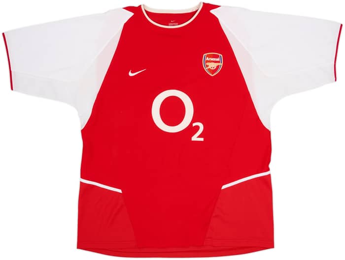 2002-04 Arsenal Home Shirt Henry #14 - 8/10 - (XL)
