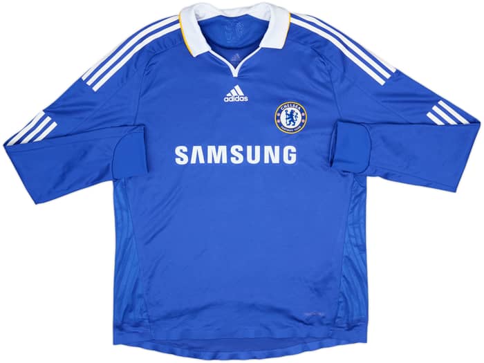 2008-09 Chelsea Player Issue Home L/S Shirt #8 - 8/10 - (XL)