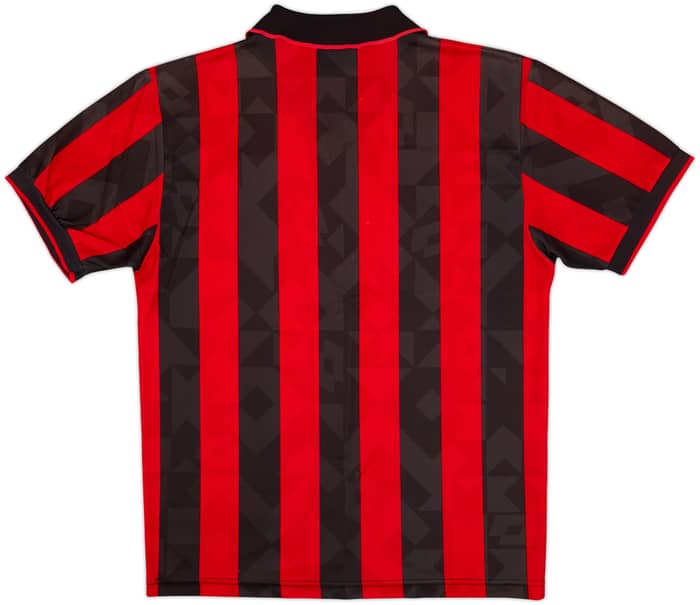 1994-95 AC Milan Home Shirt - 8/10 - (L)