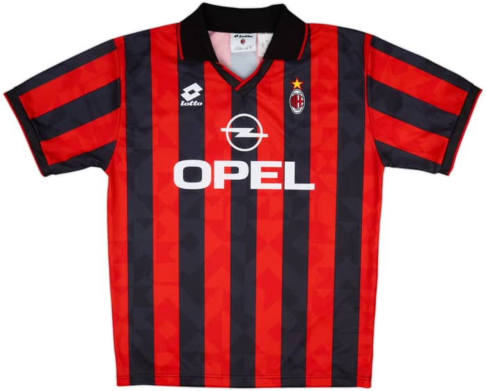 Camiseta de local del AC Milan 1995-96 - 10/10 - (L)