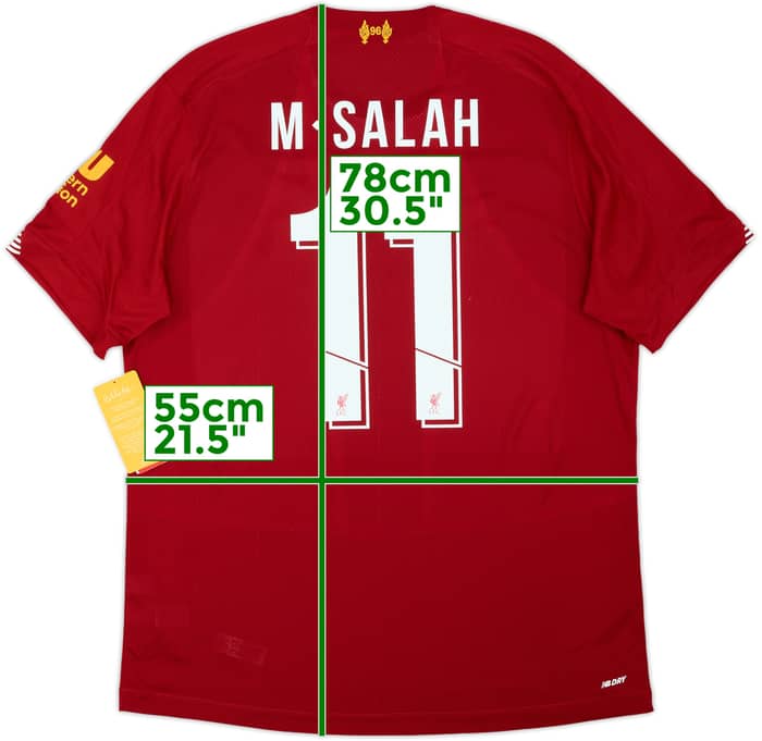 2019-20 Liverpool Home Shirt M.Salah #11 (L)