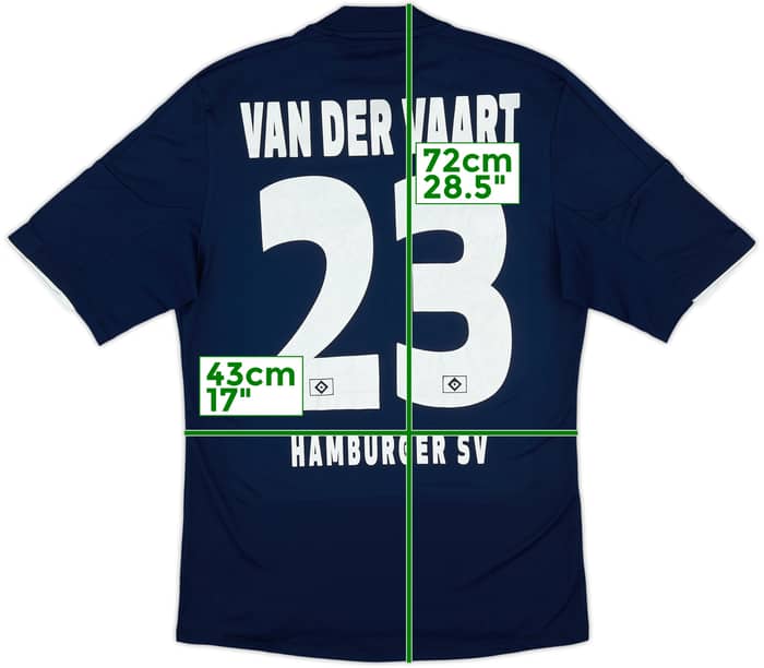 2012-13 Hamburg '125 Years' Away Shirt van der Vaart #23 - 6/10 - (S)