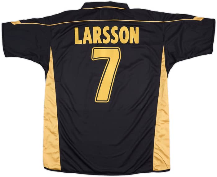 2003-04 Celtic Away Shirt Larsson #7 - 8/10 - (L)