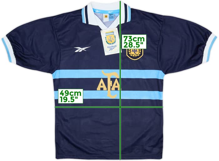 1999-01 Argentina Away Shirt (S)
