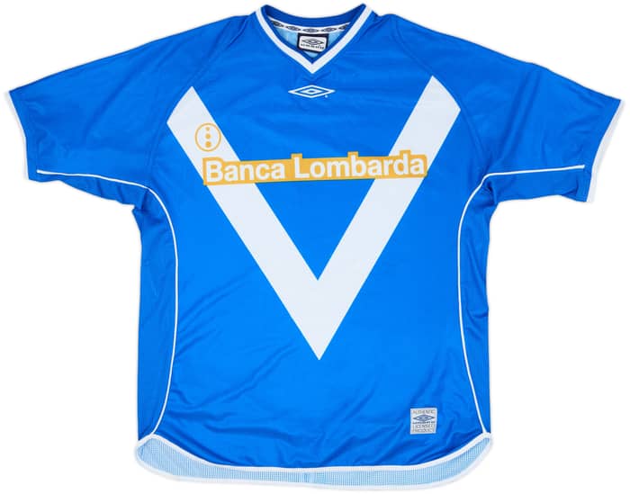 2002-03 Brescia Camiseta Local - 8/10 - (L)