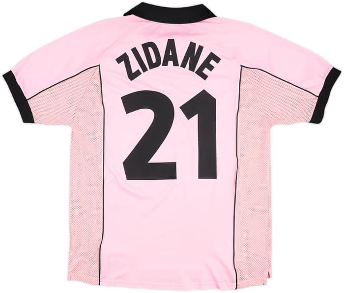 1997-98 Juventus Centenary Away Shirt Zidane #21 - 9/10 - (L)