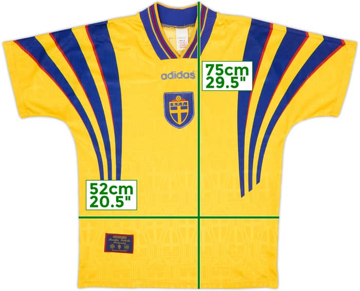 1997 Sweden Home Shirt - 7/10 - (M)